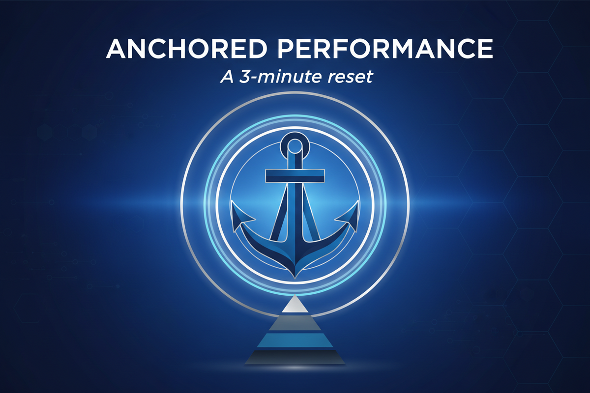 Unanchored Effort Is Drift (And It’s Why “Trying Harder” Keeps Failing)